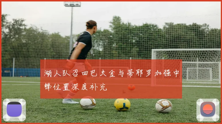 湖人队召回巴夫金与蒂耶罗加强中锋位置深度补充