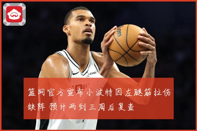 篮网官方宣布小波特因左腿筋拉伤缺阵 预计两到三周后复查